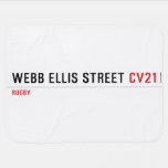 Webb Ellis Street  Baby Blanket