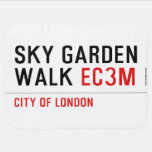 sky garden walk  Baby Blanket