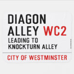 Diagon  Alley  Baby Blanket