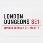 london dungeons  Baby Blanket