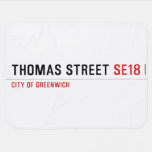 THOMAS STREET  Baby Blanket