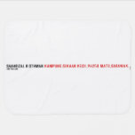 SHAHRIZAL B OTHMAN  Baby Blanket