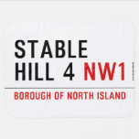stable hill 4  Baby Blanket
