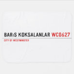barıs köksalanlar  Baby Blanket