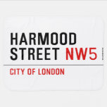 Harmood  Street  Baby Blanket