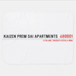 Kaizen Prem sai Apartments   Baby Blanket