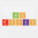 ALC 
 Rocks  Baby Blanket