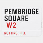 PEMBRIDGE  SQUARE    Baby Blanket