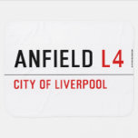 Anfield  Baby Blanket
