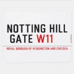 notting hill  gate  Baby Blanket