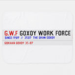 G.W.F  Baby Blanket