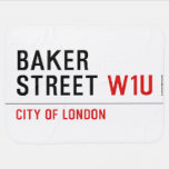 baker street  Baby Blanket