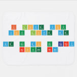 I love you
 You love me
 
 WE NO DO NO BARNY
 AROUND HERE  Baby Blanket