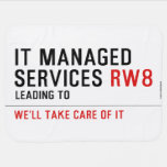 It managed  services  Baby Blanket