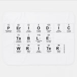 Periodic
 Table
 Writer  Baby Blanket