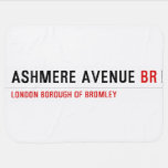 ASHMERE AVENUE  Baby Blanket