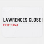 Lawrences CLose  Baby Blanket
