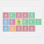 Happy
 Birthday
 Allison  Baby Blanket