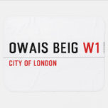Owais beig  Baby Blanket