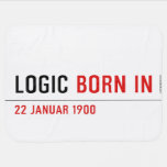  Logic  Baby Blanket
