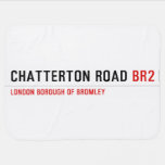 Chatterton Road  Baby Blanket