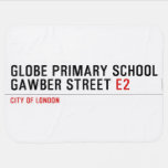 Globe Primary School Gawber Street  Baby Blanket