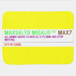 MAXSALTO MIGAL®™  Baby Blanket