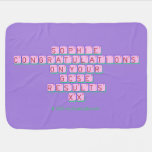 Sophie
 Congratulations
 On your
 gcse 
 results
 xx  Baby Blanket
