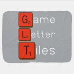 Game
 Letter
 Tiles  Baby Blanket