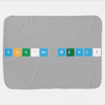 You're Weird!  Baby Blanket