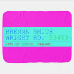 Brenna Smith Wright Rd.  Baby Blanket