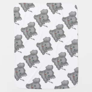 Baby Blanket/Baby Elephant Receiving Blanket