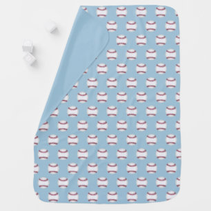 Baby Blanket-Baseballs Baby Blanket