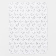 Baby Blanket Birds in Flight