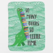 Baby Blanket Book Lover
