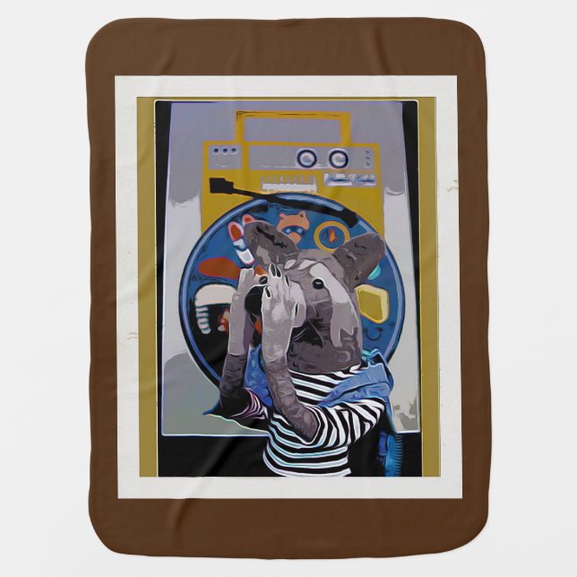 baby blanket children ceiling animals (Front)