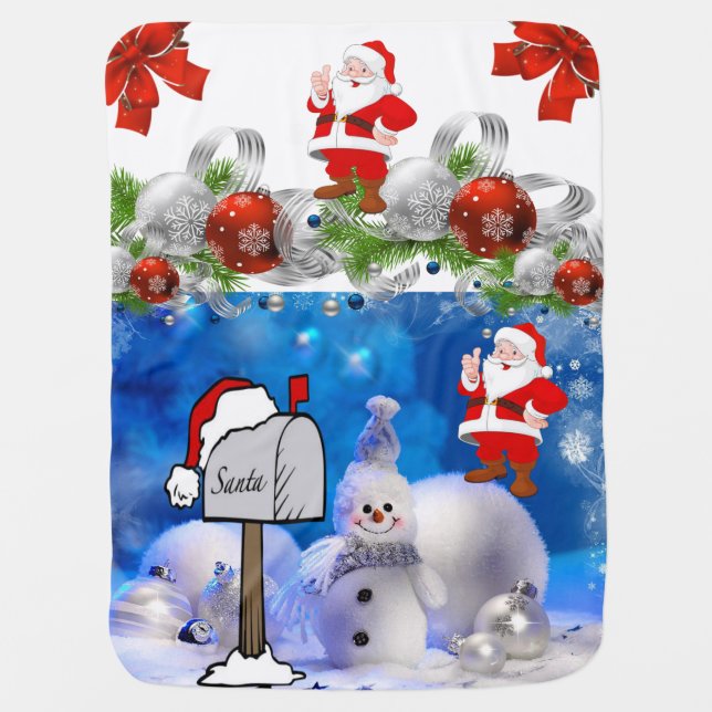 Baby Blanket Christmas (Front)