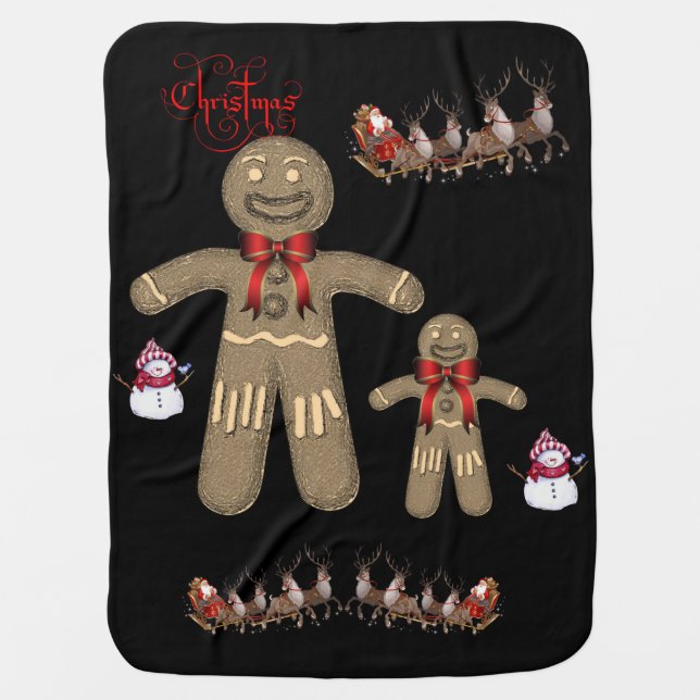 Baby Blanket Christmas (Front)