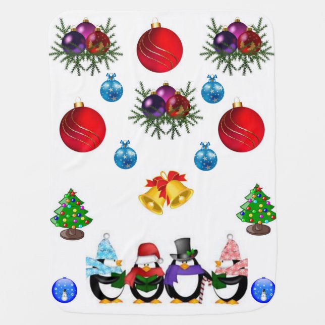 Baby Blanket Christmas (Front)