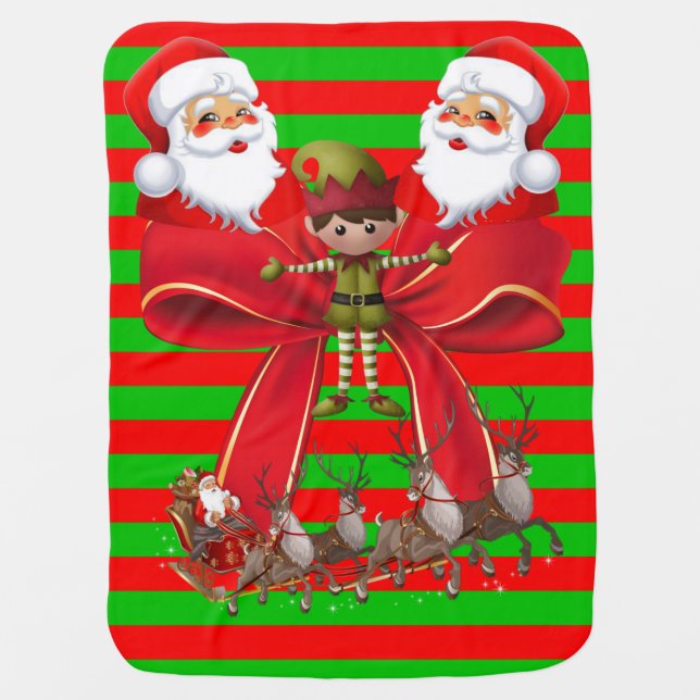 Baby Blanket Christmas (Front)