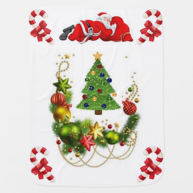 Baby Blanket Christmas (Front)