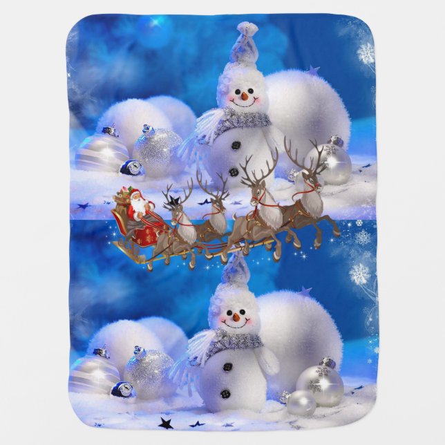 Baby Blanket Christmas (Front)