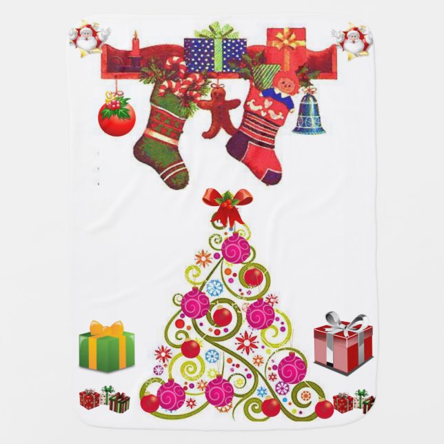 Baby Blanket Christmas (Front)