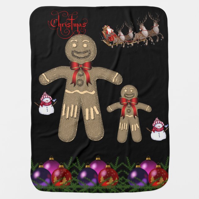 Baby Blanket Christmas (Front)