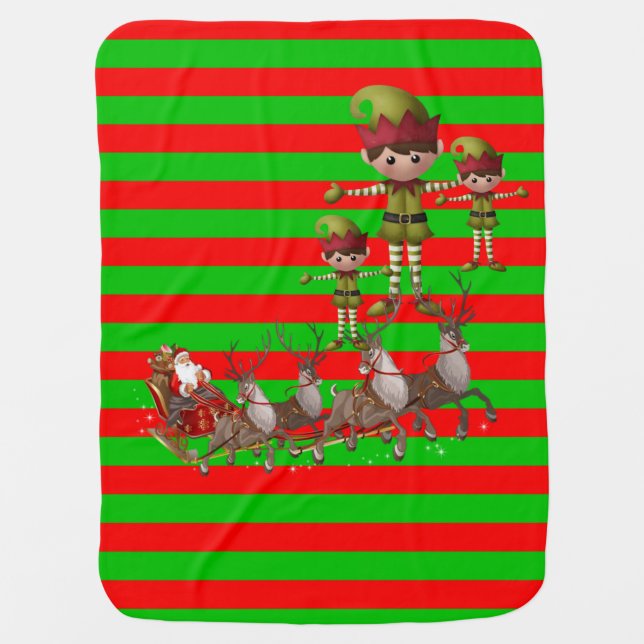 Baby Blanket Christmas (Front)