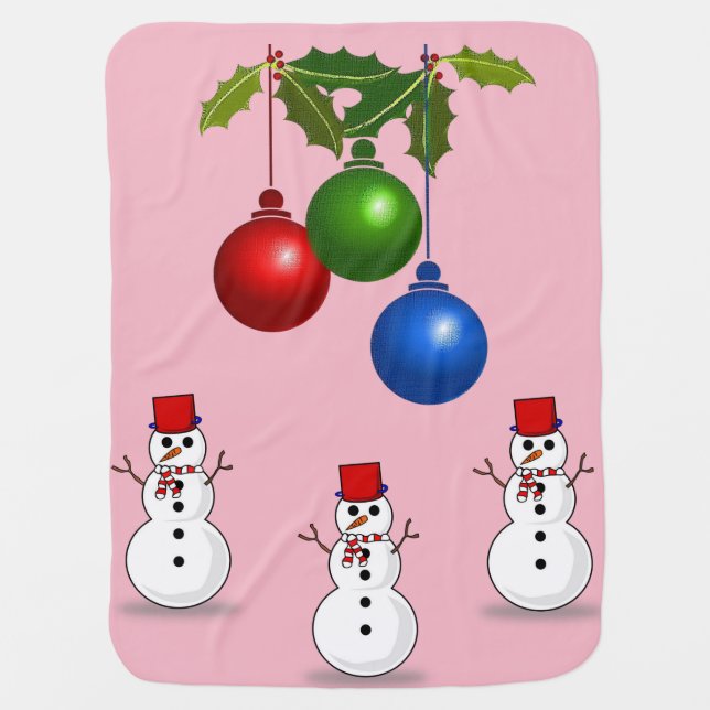 Baby Blanket Christmas (Front)