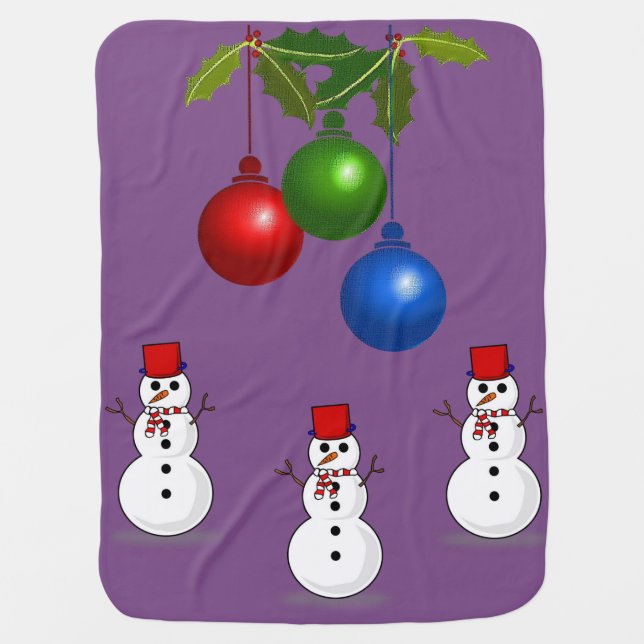 Baby Blanket Christmas (Front)