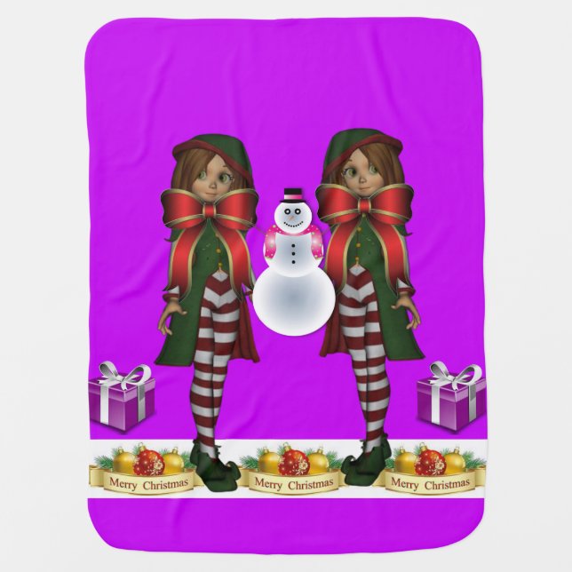 Baby Blanket Christmas (Front)