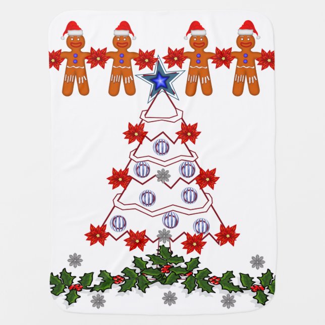 Baby Blanket Christmas (Front)