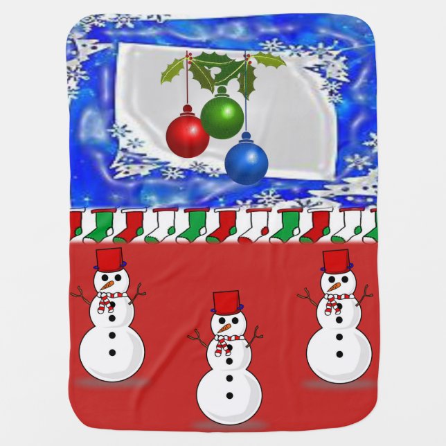 Baby Blanket Christmas (Front)